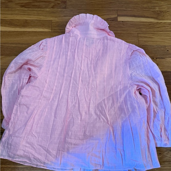 English Factory Light Pink Ruffled Blouse - Picture 6 of 6